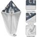 Super Absorbent Elephant Handrawn Hair Towel 2 Pack - Quick Dry Hair Turbans with Button Twist for Women & Girls - Buy Online on GoSupps.com