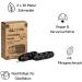 Ecoyou Bamboo Activated Carbon Dental Floss - Sustainable Plastic-Free Vegan Mint Flavor | 30m (2 Pack) - Eco-Friendly Oral Care - Buy Online on GoSupps.com