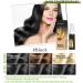 Black Hair comb Dye Shampoo Long-lasting Hair Color Shampoo Travelling Outfit For Women Men Easy Comb Dyeing 200ML 200 ml (Pack of 1) Black - Buy Online on GoSupps.com