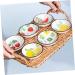 Milisten 3pcs Mini Dip Plates Small Compartment Plates Ice Cream Bowl Mustard Bowl Cereal Bowl Lotus Crystal Candle Holder Mini Serving Dish Kitchen Bowls Soup Ceramics Vintage Small Plate - Buy Online on GoSupps.com