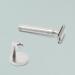 M HLE Classic Safety Razor Holder - Matt Chrome-Plated Shaving Stand for ROCCA & COMPANION Razors | International Shipping Available - Buy Online on GoSupps.com