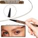 UGBOAugenbrauenstift Eyebrow pencil waterproof 3D microblading pen eyebrow pencil hair drawing 2in1 Magic Natural Eyebrow pencil with 4 points fork tip brown - Buy Online on GoSupps.com