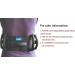 LAMBOX Gait Belt-Transfer Belt with 7 Soft Black Handles and Plastic Release Buckle - Medical Nursing Safety Gait Assist Device for Elderly and Seniors - Buy Online on GoSupps.com