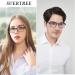 Suertree 2.0x Reading Glasses for Men - Blue Light Filter TR90 Optics Classic Business Style Anti-Blue Visual Aid in Black - Buy Online on GoSupps.com