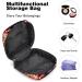 Women's Portable Period Kit - Elephant Flower Geometry Pattern Storage Pockets by Bonds | Perfect Feminine Product Bag - Buy Online on GoSupps.com
