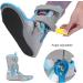 Adjustable Walking Boot for Sprained Ankle - 360 Protection & Breathable Support Brace for Left Foot - Buy Online on GoSupps.com