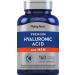 Piping Rock Hyaluronic Acid Supplement | 100mg | 160 Capsules | with MSM for Women and Men | Non-GMO Gluten Free