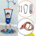 FUNLIO Baby Door Jumper | Indoor/Outdoor Infant Jumper with Ceiling Hook | Adjustable Chain | Easy Assembly & Storage | 6-24 Months - Buy Online on GoSupps.com