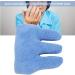 Finger Separator Cushion for Hand Contracture - Orthosis Aid for Finger Rehabilitation & Elderly Care (Light Blue) - International Shipping Available - Buy Online on GoSupps.com