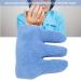 Finger Separator Cushion for Hand Contracture - Soft Cotton Aid for Elderly Care | Light Blue - Buy Online on GoSupps.com