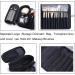Portable Makeup Brush Storage Bag - 12-Bag Brush Roll-Up Pouch Organizer for Women | Perfect for Makeup Artists - Black - Buy Online on GoSupps.com