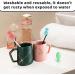 Andiker Silicone Toothbrush Protective Caps - 6 Piece Fish Design Travel Brush Covers in Macaron Colors - Buy Online on GoSupps.com