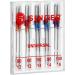 SINGER Regular Point Sewing Machine Needle  Size 80/12  90/14  100/16  10-Count - Buy Online on GoSupps.com