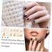 1 Box Nail Art Accessories Nail Decorations Metal Chain for Nail Punk Jewelry Nail Chains for Nail Art Metal Nail Stud Nail Monomer Dish Copper The Chain Decorative Nails - Buy Online on GoSupps.com