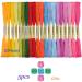 45-Piece Hair Accessory Set: Braiding String, Beard Beads, Metal Hair Cuffs - Assorted Colors - Buy Online on GoSupps.com