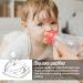 Goovafur Breast-like Pacifier | Silicone Nipple Protection for Breastfeeding | Comfort for Moms & Babies - Ideal for Breastfeeding Challenges - Buy Online on GoSupps.com