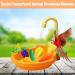 Automatic Bird Bathtub with Faucet - Ideal for Parakeets, Cockatiels, Conures, and Small Birds | SGQCAR New Orange - Buy Online on GoSupps.com