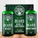 Viking Revolution Tea Tree Oil Beard Wash and Conditioner Set - Natural Beard Softener with Argan Oil, Vitamin E, and Ginseng - 17 Fl Oz (Pack of 2) - Buy Online on GoSupps.com