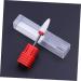 Healeved Nail Grinding Head Nail Drill Bits Manicure Drill Bits Exfoliating Tool Red medium Red - Buy Online on GoSupps.com