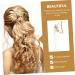 POPETPOP hairpin Metal Hair Claw Clips metal hair clips for women Big Jaw Clips for Hair Long Hair Clips hair jaw clip claw clips for hair Fashionable Hair Clamp Zinc alloy large girl pearl - Buy Online on GoSupps.com