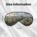 SSIMOO Soft Sleep Eye Mask | Breathable Black Eye Patch for Women | Perfect for Travel & Relaxation - Austin Texas - Buy Online on GoSupps.com