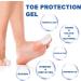 6 Piece Gel Toe Caps - Large Toe Guards for Ingrown Toenails, Corns, Calluses, Blisters - Toe Protection - Buy Online on GoSupps.com