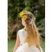 DreamLily Sunflower Floral Crown Maternity Woodland Rose Headpiece Yellow DFS29 - Buy Online on GoSupps.com