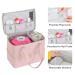 Nail Polish Organizer Double-Layer Storage Case for 40 Bottles (15ml/0.5 fl.oz) + Portable Nail Lamp Holder - Nail Tech Essential Carry Bag - Buy Online on GoSupps.com