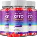 (3 Pack) Real Vita Keto Gummies - Real Vita ACV Keto Gummies for Weight Loss Management Wellness Support Apple Cider Vinegar Advanced Formula Plus Organic Ingredients Keto Gummy Gomita (180 Gummies)