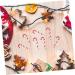 jojofuny 200 Pcs Christmas Table Decorations Candy Canes Christmas Pendant Lollipop Accessories Drop of Water As Shownx4pcs 6.5cmx4pcs - Buy Online on GoSupps.com