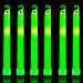 32 Ultra Bright 6 Inch Large Green Glow Sticks - Chem Lights Sticks with 12 Hour Duration - Camping Glow Sticks, Emergency Glow Sticks For Storms Blackouts - Glowsticks for Parties and Kids Activities