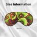 Reusable Soft Blackout Sleep Mask for Men & Women - Travel & Camping Must-Have | Carnivorous Plant - Buy Online on GoSupps.com