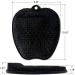 Silicone Shower Foot Scrubber Mat | Non-Slip with Suction Cups | Black Silicone Foot Brush for Dead Skin Removal and Massage - Buy Online on GoSupps.com