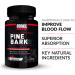 Force Factor Pine Bark 600 mg - 30 Capsules | Natural Antioxidant & Boost Circulation - Buy Online on GoSupps.com