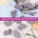 Euioovm Cute Purple Gray Cloud Drawer Buttons for Kids - 6 Pack Cartoon Cabinet Pulls with Screws - Buy Online on GoSupps.com