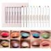 Eyeshadow Stick Set - Long Lasting Eyeshadow Stick Sets Without Dizziness | Highlighting Pigmented Shiny Eyeshadow Pencil Waterproof Classy for Shimmer Eye - Buy Online on GoSupps.com