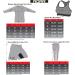Roar Women's Full Set Sports Bra, Leggings, MMA Shorts & Rash Guard - Black, Medium - Buy Online on GoSupps.com