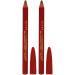 Maybelline Expert Wear Twin Eyebrow Pencils and Eyeliner Pencils - Medium Brown Shade - 0.06 Ounce - 2 Count