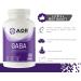 AOR - GABA Supplement 600mg 120 Capsules - Amino Acid Supplement for Mental Health Regulates Mood Supplement Relaxation and Sleep Support Insomnia Relief - Gaba Calming Support - Buy Online on GoSupps.com