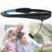 Naiqialuo Biosensing Meditation Headband The Brain Sensing Headband Brainwave Detector heart rate and brainwave sensors for measuring breath HRV printing focus and calm conditions