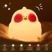 Attivolife Cute Chicken Night Light - Touch Dimmable, 7 Colors, Timer, USB Rechargeable LED Lamp for Kids - Perfect Birthday & Christmas Gift for Baby Girl or Boy - Buy Online on GoSupps.com