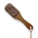 Eco Bath Londo Walnut Wood Pumice Foot File - Luxury Double Sided Pumice Stone Pedicure Tool for Feet Natural Exfoliating Foot Scrubber Dead Hard Skin and Callus Removal