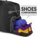 Foldable Duffle Bag 36 inches (120 Liter) - Lightweight Duffel for Travel & Sports - WANDF Black - Buy Online on GoSupps.com
