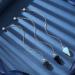 Xiannvxi 3pcs Crystals Pendulum Set Obsidian Labradorite & Opal | Esoteric Witch Accessories for Meditation - Buy Online on GoSupps.com