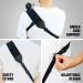 USA GEAR Camera Sling Shoulder Strap with Neoprene Safety Tether & Accessory Pocket - Compatible with Canon, Nikon, Sony DSLR & Mirrorless Cameras (Black) - Buy Online on GoSupps.com