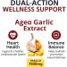 Aged Garlic Extract 300 Count 7500mg Odorless Organic Garlic Supplement for Heart & Immune Support Vegetarian Non-GMO All-Natural Softgels 2-Year Matured for Antioxidant Wellness (1) - Buy Online on GoSupps.com
