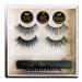 Magnetic Eyelashes Natural Look/Wispy 3D Layered Cat Eye Magnetic Lashes with Eyeliner/Cruelty-Free & Vegan Faux Mink Lashes /60 Wears