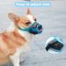 Buy Mayerzon Dog Muzzle - Adjustable Velcro Breathable Airline Approved for Small Medium & Large Dogs - Anti-Bark & Chew (Blue S+) - Buy Online on GoSupps.com