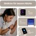 Bingofit Fitness Tracker Smartwatch - 1.83 Touch Screen Phone Function Sleep Monitoring Blood Oxygen Stepping Meter - Ideal Fitness Bracelet for Women - Buy Online on GoSupps.com