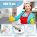 Eco-Friendly Natural Toilet Bowl Cleaner Strips | Non-Toxic Foaming Sheets | Septic Safe | 36 Count | Removes Stains & Odors - Buy Online on GoSupps.com
